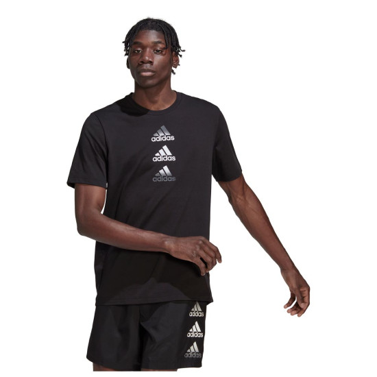 Adidas Ανδρική κοντομάνικη μπλούζα D2M Logo Tee Adidas Ανδρική κοντομάνικη μπλούζα D2M Logo Tee